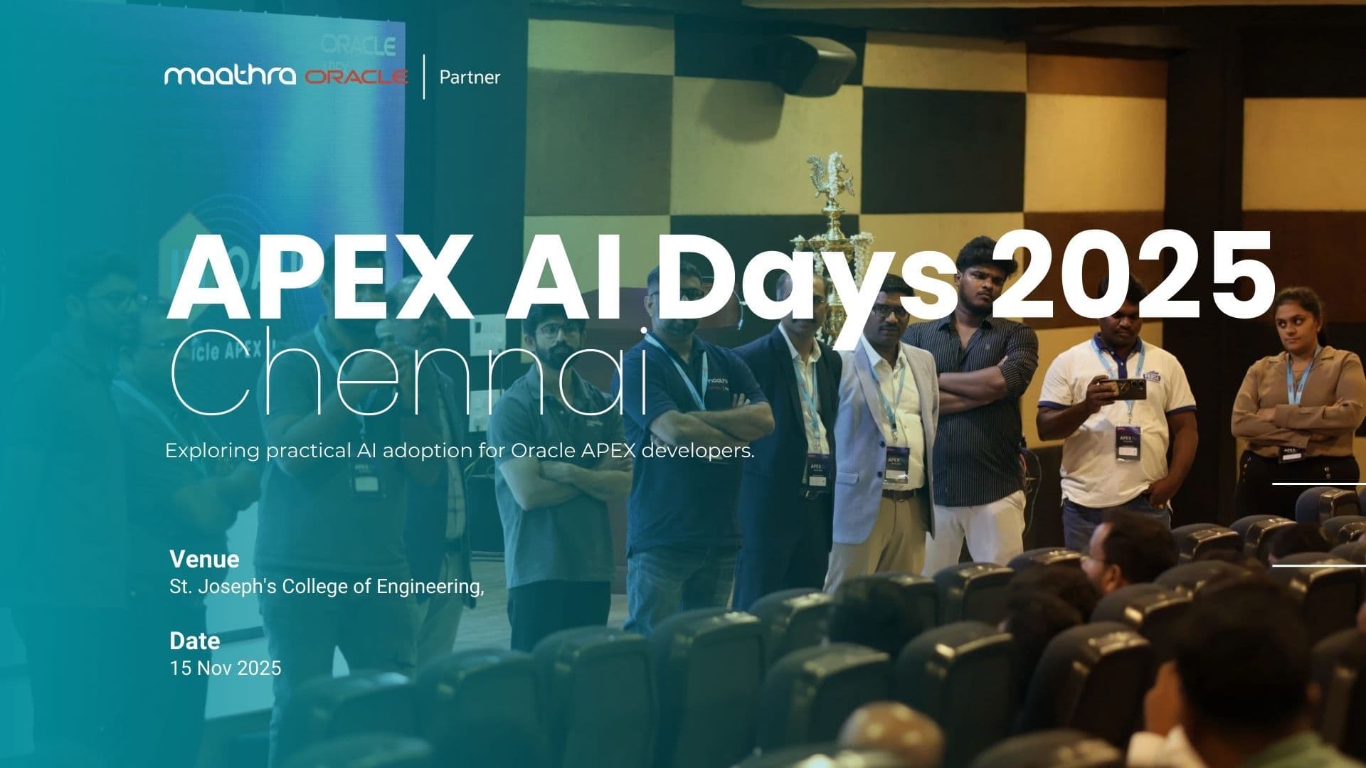 INOAUG Oracle APEX AI Days - Chennai