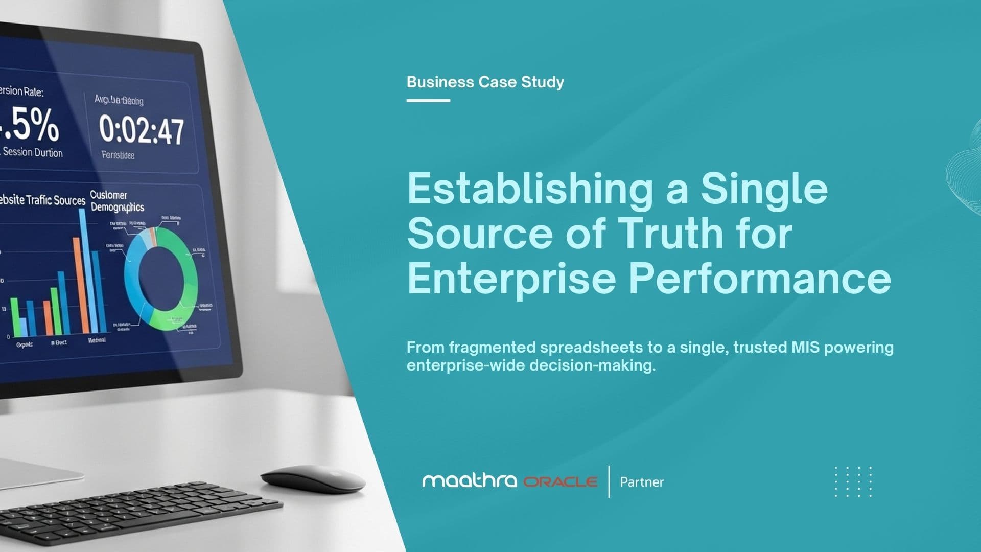 Establishing a Single Source of Truth for Enterprise Performance